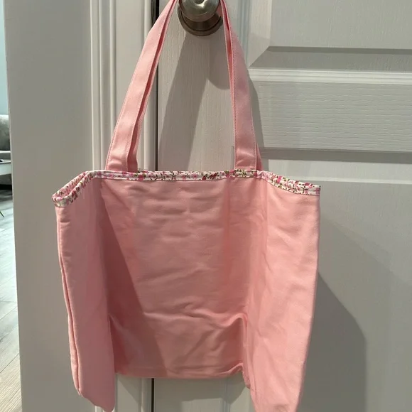 Victoria’s Secret PINK Floral Canvas Tote Bag - Picture 2 of 5